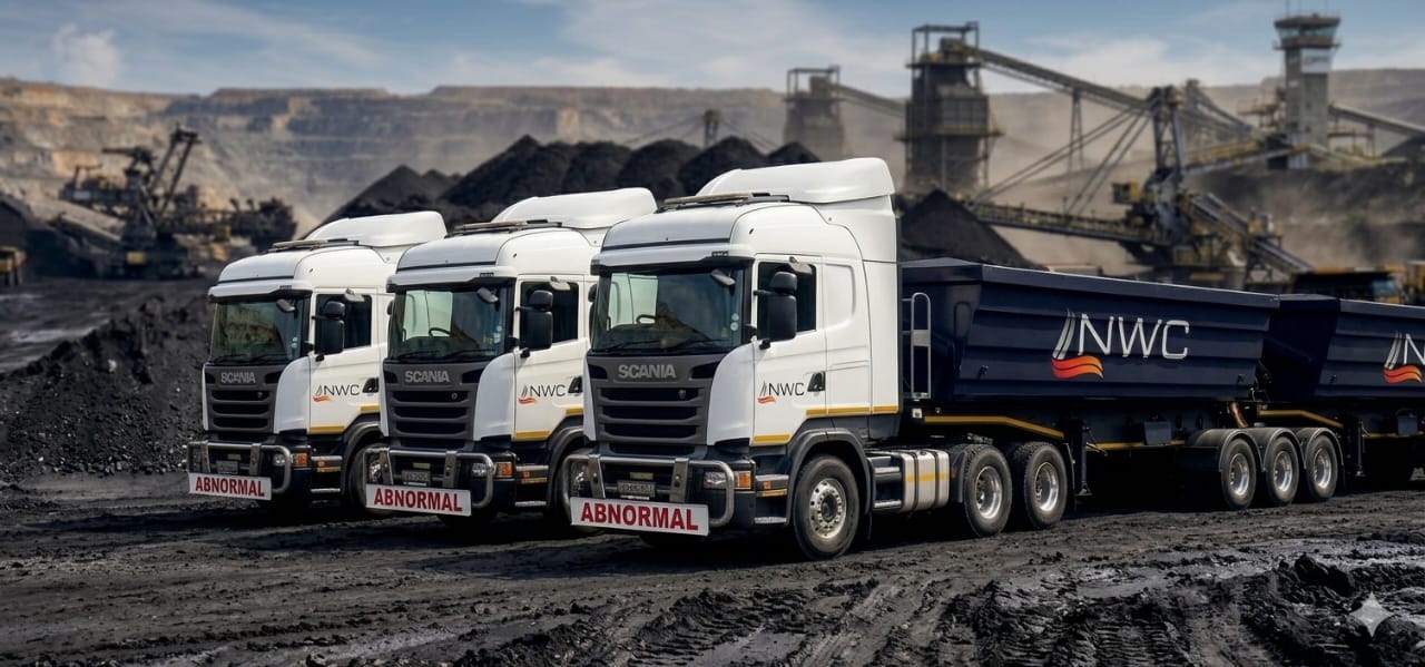 Scania fleet at mine